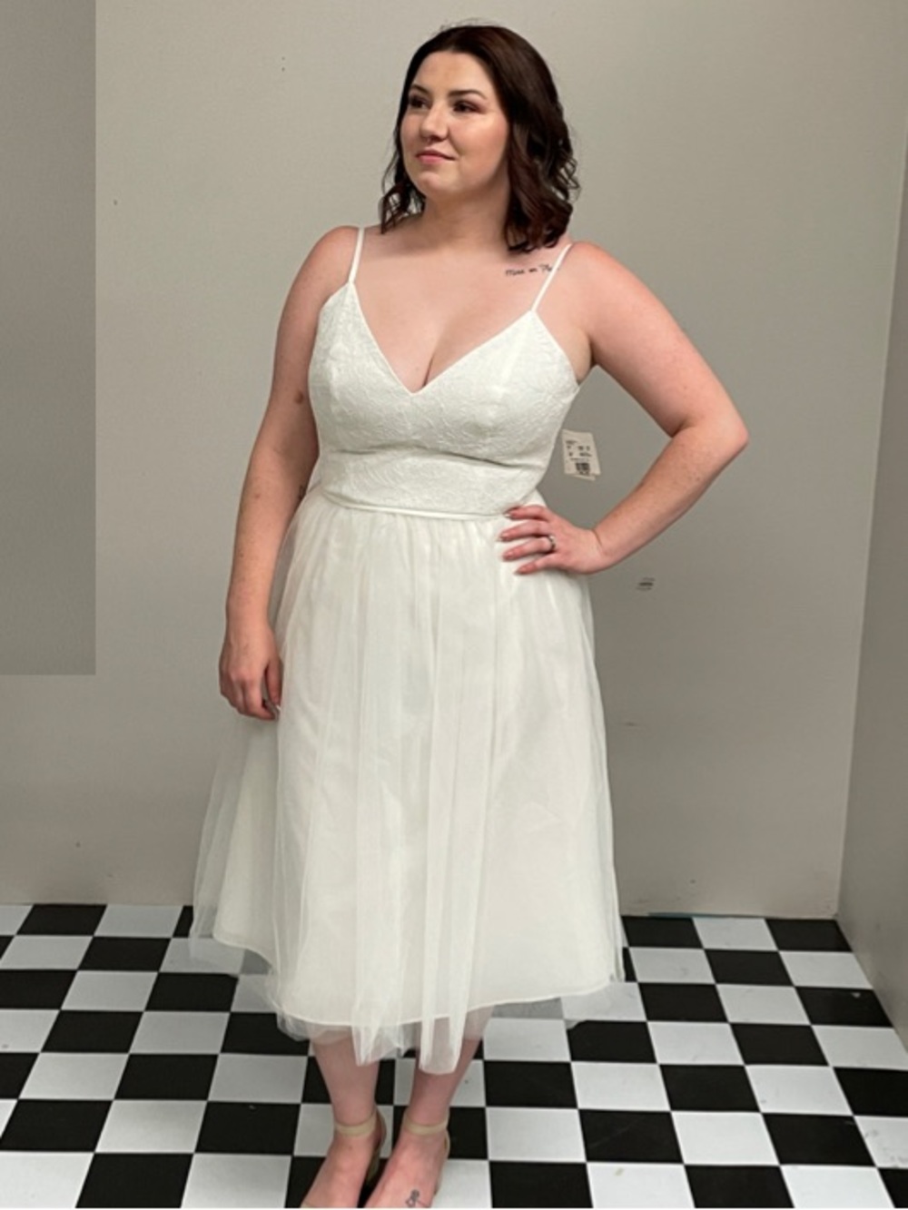 Short White Dress